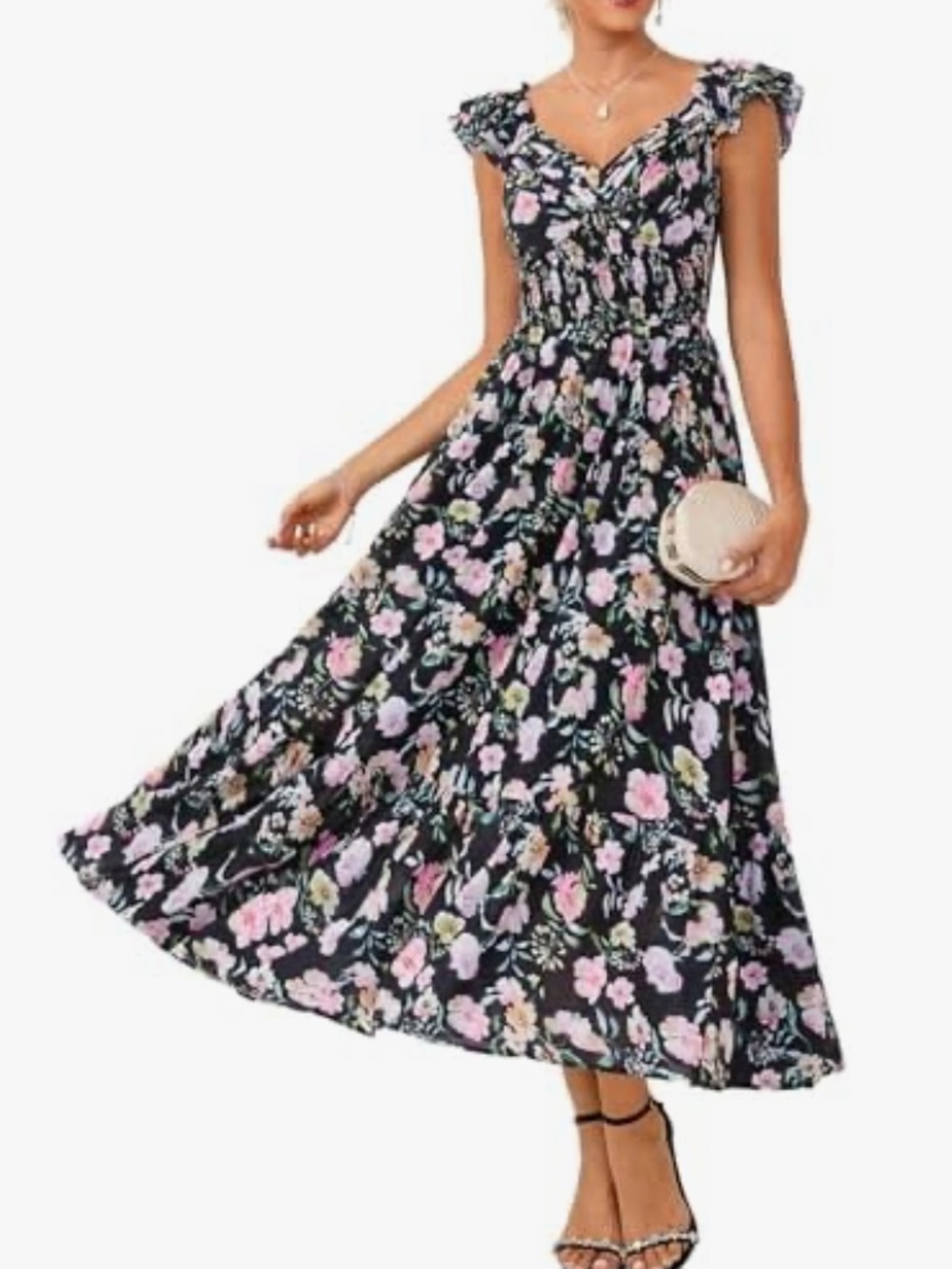 Floral Dress (Size L)